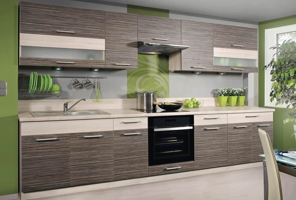 Кухонная мебель на размер без столешницы 210 см KD