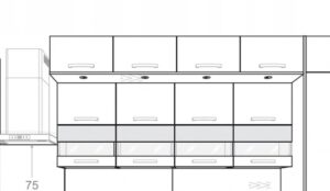 Панель освещения для шкафа KAMDUO XL 40 см
