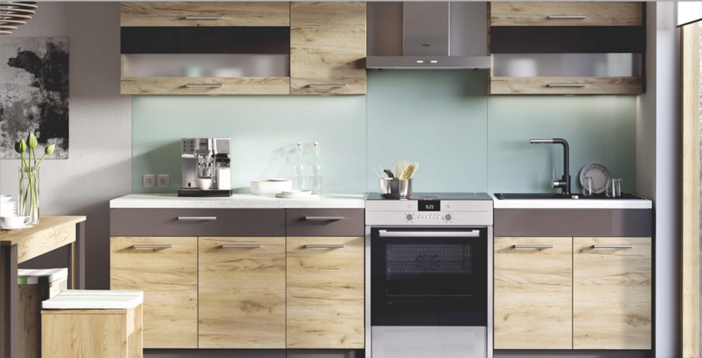 Шкаф подвесной верхний 60 см с 2 дверцами KD