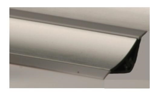 Обивка столешницы Внешний угол 90 градусов Miniwap, Алюминий